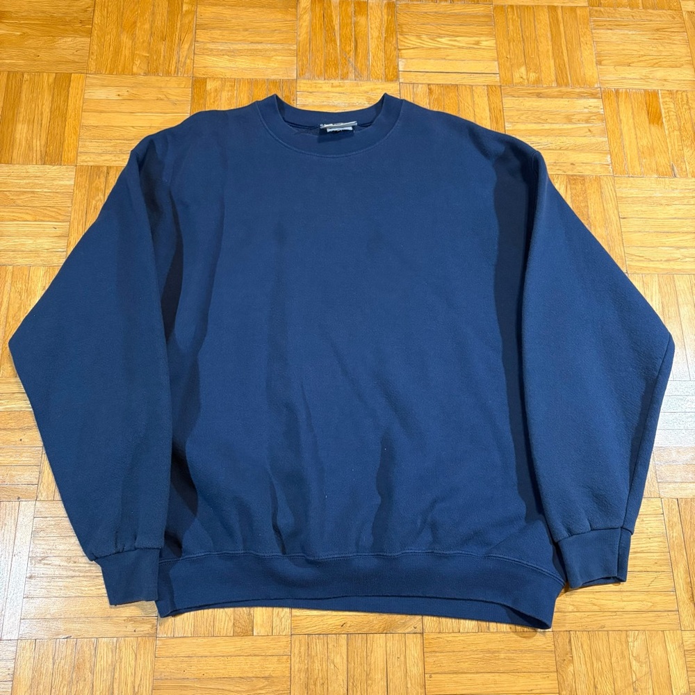 Vintage Lee Heavyweight Blank Crewneck Sweater